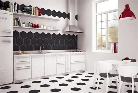 10 Ide Keramik Lantai Dapur Dengan Motif Dan Warna Yang Ciamik