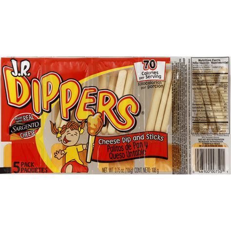 Jr Dippers Cheese Dip And Sticks Each Delivery Or Pickup Near Me