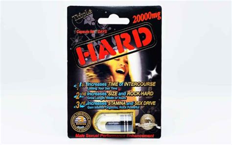 Hard 20000mg Triple Maximum Sexual Enhancement Pill