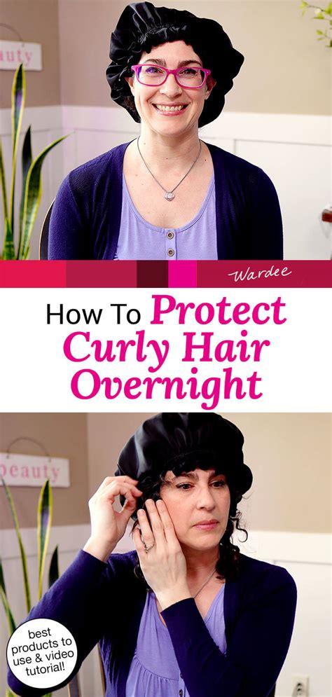 How To Protect Curls While Sleeping