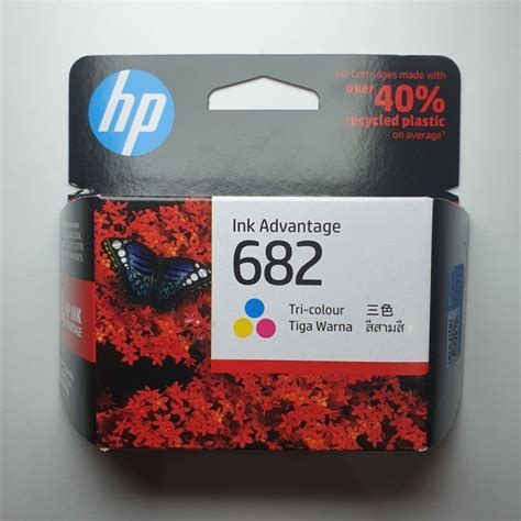 Jual Catridge Tinta 682 Printer Hp Deskjet 2775 Hp682 Black Color Original Shopee Indonesia