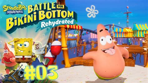 Spongebob Battle For Bikini Bottom Rehydrated Spa Mit Patrick