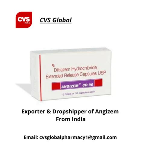 Angizem Cd Capsule Er Diltiazem Sun Pharmaceutical Industries Ltd