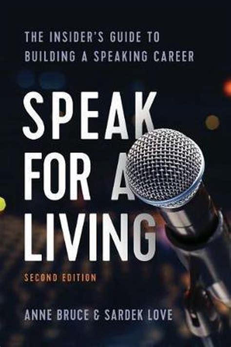 Speak For A Living Anne Bruce 9781562860912 Boeken Bol