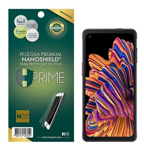 Película Premium Hprime Galaxy Xcover Pro Nanoshield Shopee Brasil