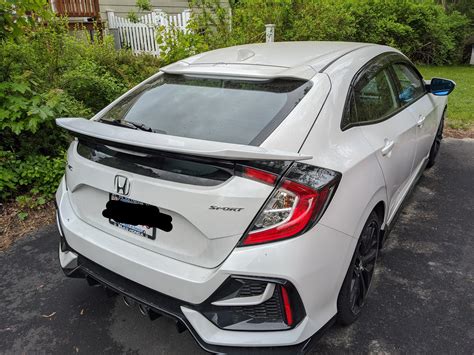 Finally Got My Edm Sportline Spoiler Rcivic