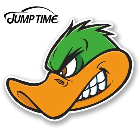 Paper And Party Supplies Paper Angry Duck Decal Pe