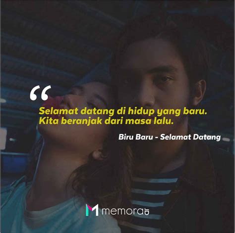 Kata Kata Mutiara Biru Baru Dari Lirik Lagu Memora Id