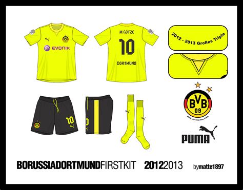 bvb  kit bundesliga version