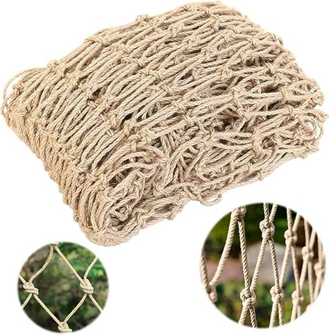 Lets Joy Pflanzenstütznetz 1m x 5m Jutenetz Garten Jute Netz für