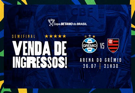 Ingressos Gr Mio X Flamengo