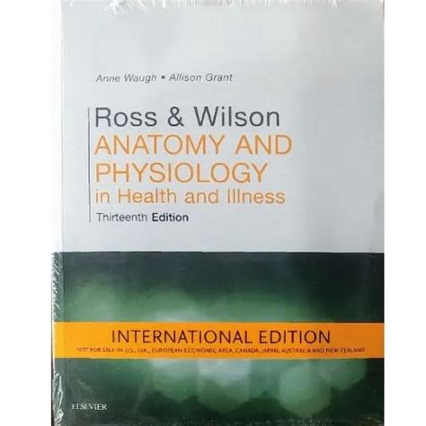 Ross And Wilson Anatomy And Physiology In Health And Illness 13th Edition Konga Online Shopping