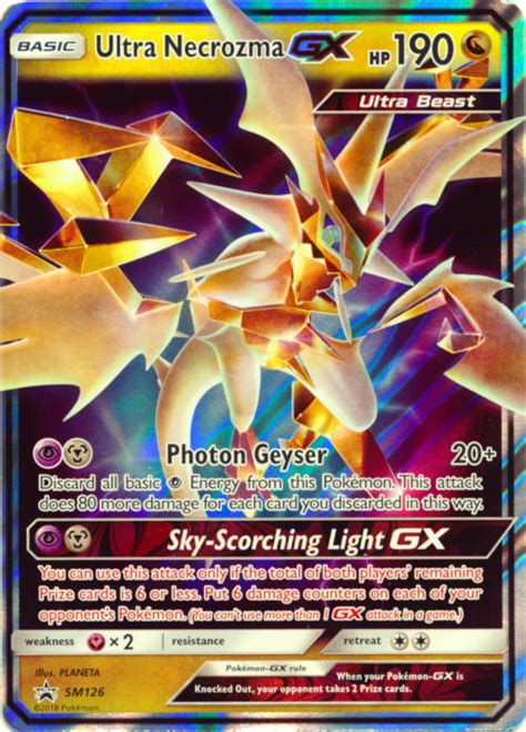 Ultra Necrozma Gx Sm English Promo Pokumon