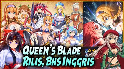 18 Gacha Waifu Queens Blade Limit Break [bhs Inggris Web Game] 😘