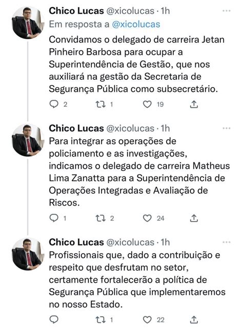 Chico Lucas anuncia Luccy Keiko no comando da Polícia Civil EL PIAUÍ