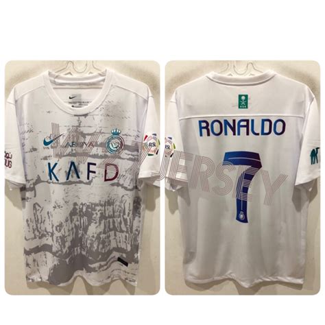 Jual Jersey Al Nassr 3rd 2023 2024 Name Player Ronaldo Patch Shopee