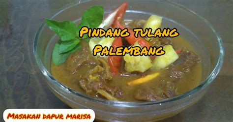 Resep Resep Pindang Tulang Khas Palembang Oleh Marisa Cookpad