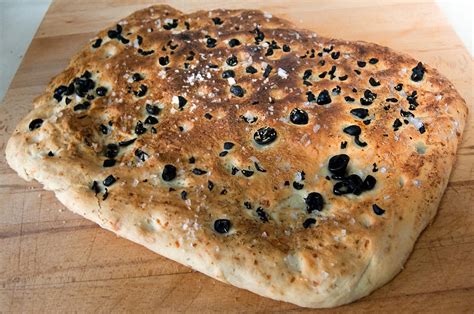 Migas Y Gachas Foccacia De Romero Y Aceitunas Negras