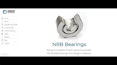 NRB BEARINGS LTD YouTube