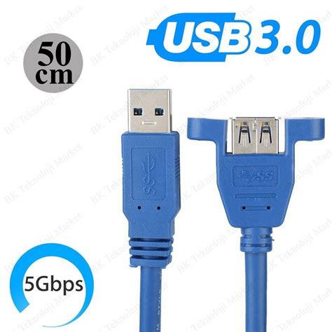 Panel Tipi Vidal Usb Di I Erkek Uzatma Kablosu Cm Fiyatlar Ve