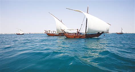 Kuwaiti Pearl Divers Sail Off Khairan Coast Kuwait Times Newspaper