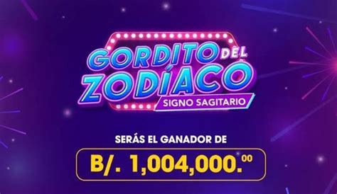 Lotería de Panamá Cuándo es el próximo Gordito del Zodíaco