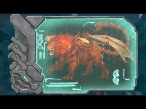 Ark Pve Official Scorched Earth Alpha Manticore With A Sub E Youtube