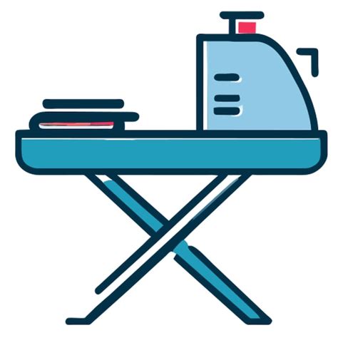 Premium Vector Ironing Board Icon Offset Fill