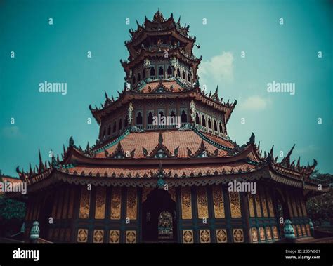 Ancient City Temples Muang Boran In Bangkok Thailand Stock Photo Alamy