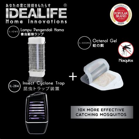 Pest Control Idealife Insect Killer Lamp Lampu Pembunuh