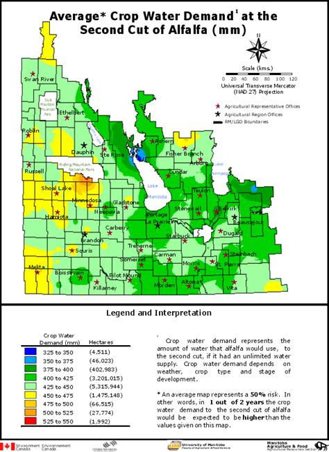 Province Of Manitoba Agriculture Agricultural Climate Of Manitoba