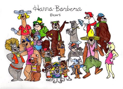 Ode to Hanna-Barbera Bears by ClariceElizabeth on DeviantArt