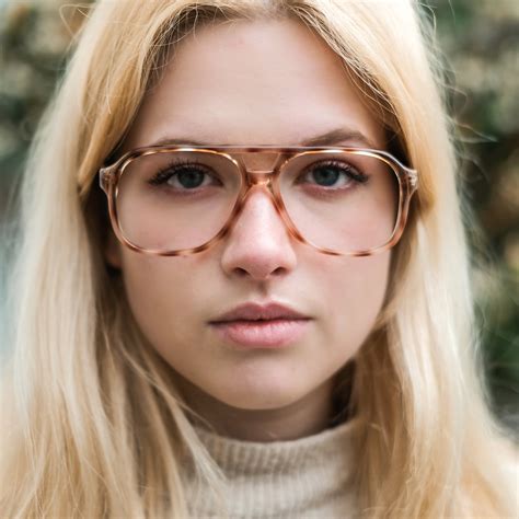 Aviator Vintage Eyeglasses 80s Glasses Tortoise Shell Spectacles