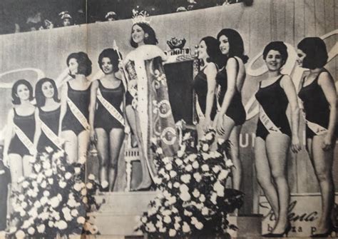 Miss Brasil de 1964 Ângela Vasconcelos Fernando Machado