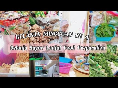 Belanja Mingguan Ke November Belanja Stok Sayur Dan Bumbu Total