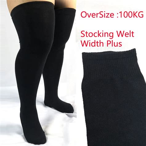 Chaussettes Japonaises En Coton Extra Longues Pour Femmes Grande Taille