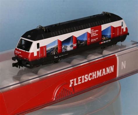 Fleischmann Spur N Sbb E Lok Re Railaway Digital