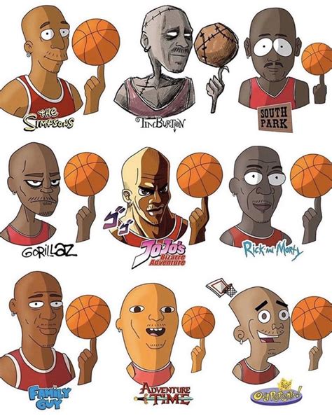 Michael Jordan Cartoon Images - Michael Jordan Caricature By ...