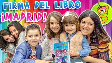 Primera Firma De Libros En Madrid Y Quedamos Con Aby Youtube