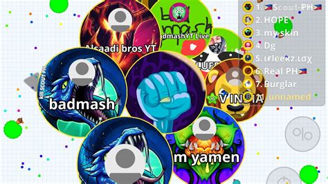 Agar Io Mobile Live Domination Region Eu Central 1 Lets Top Together