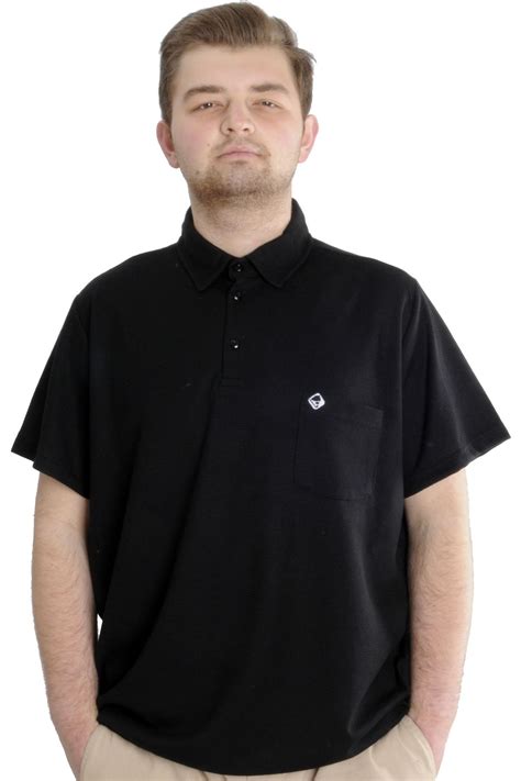 Modexl Mode Xl Büyük Beden Erkek T shirt Polo Cepli Golf Waffle 23320