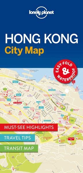 Lonely Planet Hong Kong City Map Von Lonely Planet Landkarten Bei