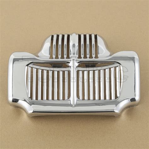 Chrome Oil Cooler Cover For Harley Touring Electra Street Glide Road