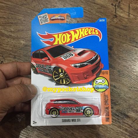 RESERVED Hot Wheels SUBARU WRX STI Hatchback Hotwheels Digital Circuit Toys Games