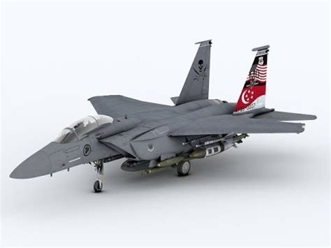 D Model Boeing F Sg Strike Eagle At Dexport Youtube