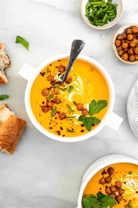 Vegan Butternut Squash Soup Eat With Clarity