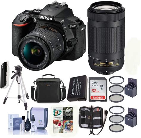 Amazon Canada Nikon D5600 DSLR Camera Kit W AFP DX 18 55mm F 3 5 5 6G