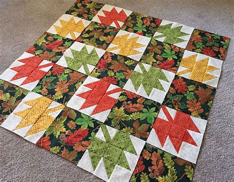 Sew A Thanksgiving Table Runner With Fall Leaf Quilt Blocks Artofit