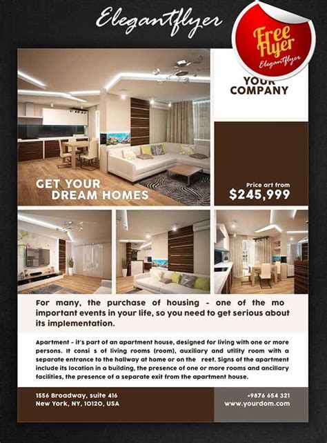 For Rent Flyer Template Free Beautiful Apartment Flyer Templates Free