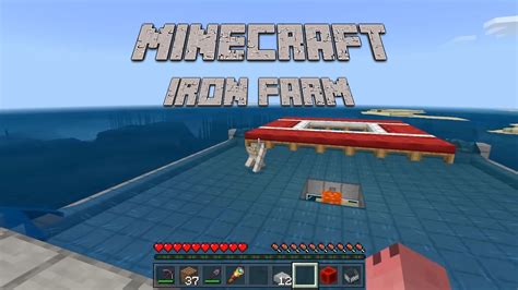 Minecraft Schematics Iron Farm How To Make An Iron Farm In M